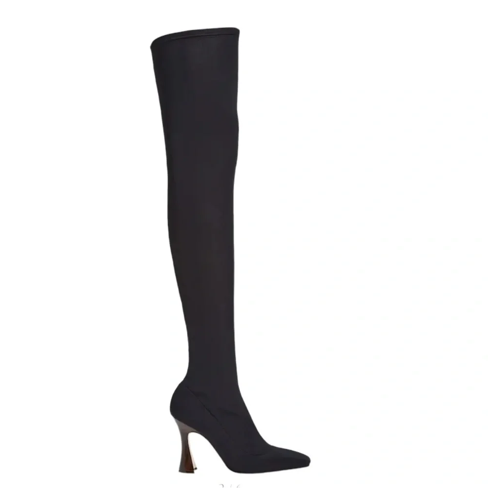 Brother Vellies Brandy Over The knee heel Boots Size 9